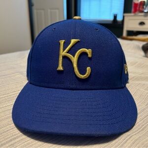 Men’s 7 3/4 MLB KC Royals Men's Authentic Collection On-Field Low Profile Hat